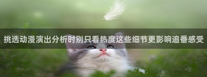 YY漫画免费网站:挑选动漫演出分析时别只看热度这些细节更影响追番感受配图