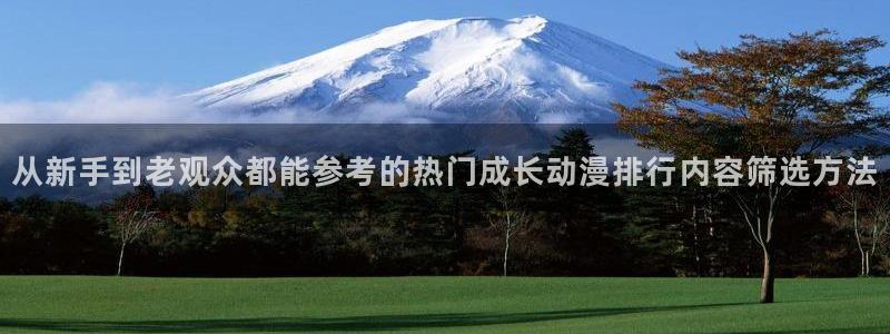 YY漫画网：从新手到老观众都能参考的热门成长动漫排行内容筛选方法配图